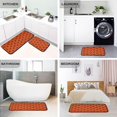 thumbnail image 4 of 2-Piece Kitchen Mat Set Non Slip Washable Floor Mats Decorative Rugs for Kitchen Sink Laundry Strawberry and White Stars Pattern, 4 of 7