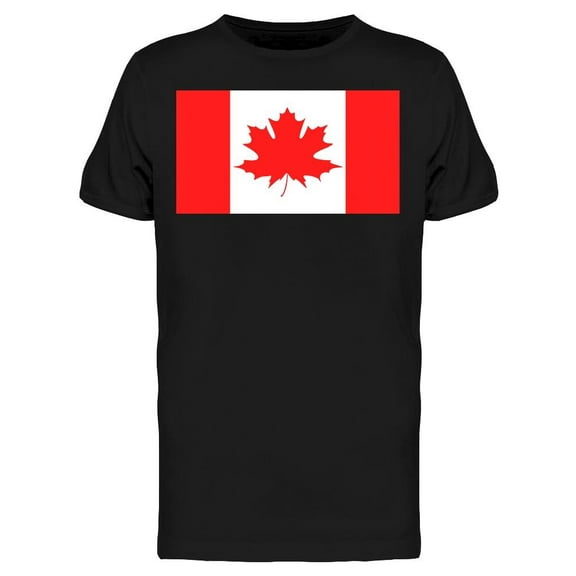 Canada Flag Symbol T-Shirt Men -Image by Shutterstock, Male XX-Large