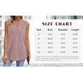 thumbnail image 5 of Sleeveless Women V Neck Lace Tank Tops Cami Shirt, 5 of 5