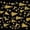 Black and Gold, variant on Shop4Mailers 10 x 13 Christmas Tree Black and Gold Holiday Poly Bag Mailer Envelopes 2 Mil (100 Pack, Gold Tree)