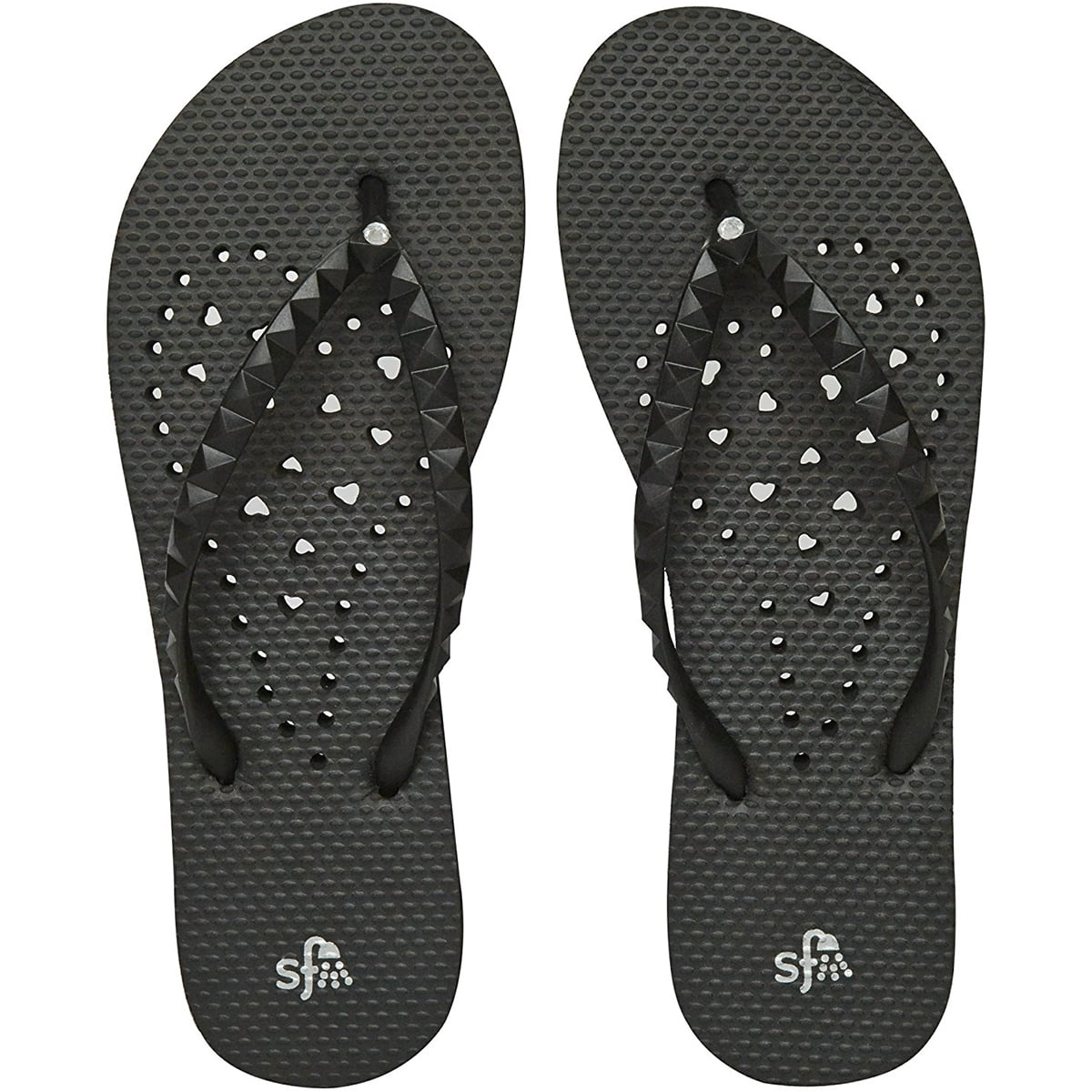 black water sandals