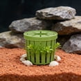 thumbnail image 3 of Huanglei Hydroponic For Aquarium Tank Glass Planter With Suction Cups Floating Holder, 3 of 3