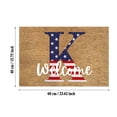 thumbnail image 2 of Funny Letter "R" Door Mat Welcome Friends Doormat Doormat Outdoor Entrance Patriotic Floor Mat Shoe Mat for Entryway Front Door Entrance Mat Welcome Mat for Entryway, Patio, Garage, 2 of 6