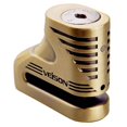 thumbnail image 1 of Bloqueo de disco de bicicleta Veison, freno de prevención de robo de motocicleta Lockgold Afortunado Sencillez, 1 of 5