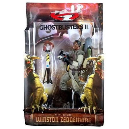 Mattel Ghostbusters Exclusive 6 Inch Action Figure Winston with Slime Blower