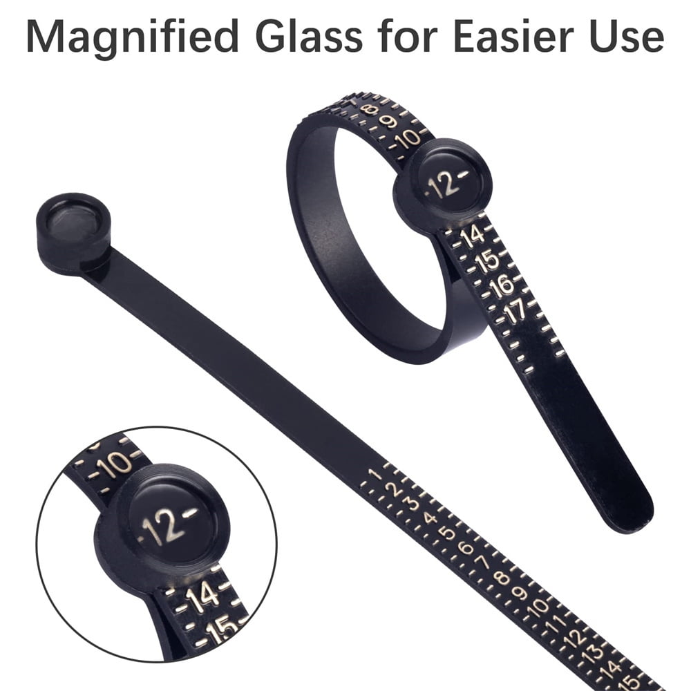 Buy Ring Sizer Finger Measuring Tool Rings Size Measurement Tools