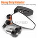 thumbnail image 4 of Espejos retrovisores CNC para motocicleta de 7/8" y 22 mm, de vidrio transparente universal, para manillar de scooter, accesorios para espejos retrovisores, 4 of 5