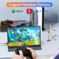 thumbnail image 4 of ForHelp 15.6inch Portable Monitor,1080P USB-C HDMI Second External Monitor for Laptop,PC,Mac Phone,PS,Xbox,Swich,IPS Ultra-Thin Zero Frame Gaming Dis, 4 of 8
