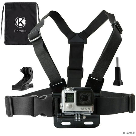 CamKix Chest Mount Harness compatible with Gopro Hero 7, 6, 5, 4