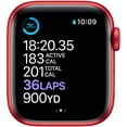 thumbnail image 4 of Restored Apple Watch Series 6 (GPS, 40mm) RED Case + RED Sport Band (Refurbished), 4 of 7