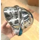 thumbnail image 4 of Par De 2 Faros Auxiliares Cromado C/visera Para Moto Chopper, 4 of 7