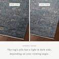 thumbnail image 5 of Jean Stoffer x Loloi Bradbury Ocean / Gold 10'-0" x 14'-0" Area Rug, 5 of 11