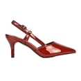 thumbnail image 3 of XY London Womens Karla Sling Back Mid Stiletto Court Shoes, 3 of 5
