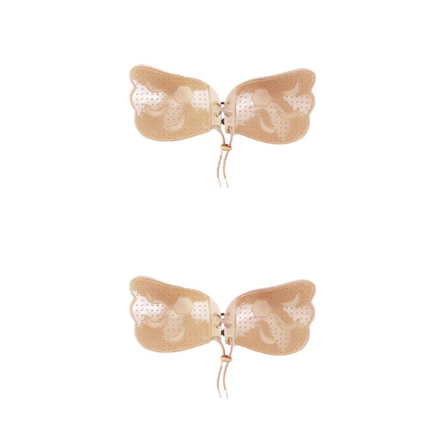 Sonducket Push up Sujetador sin costuras Silicona sin espalda Bralette Sin tirantes Invisible Mujer Ropa interior Sujetadores Tipo 1 Copa C 2piezas