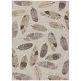 thumbnail image 2 of Addison Rugs Chantille Indoor/Outdoor Transitional Botanical Beige Machine Washable Rectangle Rug, 10' x 14', 2 of 8
