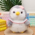 thumbnail image 2 of Adorable Penguin Plush Toy with Winter Hat and Scarf, Soft Stuffed Animal for Kids, Perfect Gift for Children and Collectors, 2 of 6