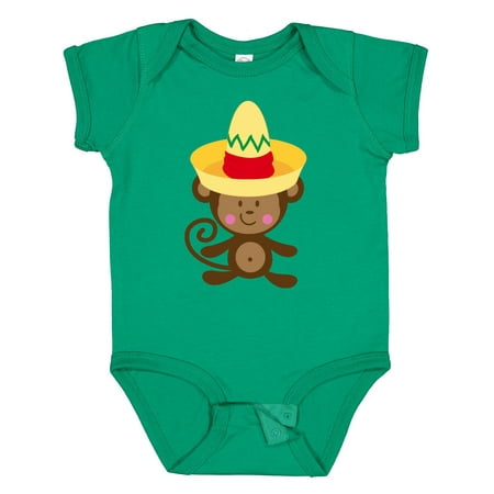 

Inktastic Cinco De Mayo Monkey Gift Baby Boy or Baby Girl Bodysuit