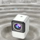 thumbnail image 2 of Miniproyector P700, Compatible con Android 10, 4K, Full HD, 1080P, LED, Wifi, cine en casa, Compatible con HD, USB, AV, 2 of 4