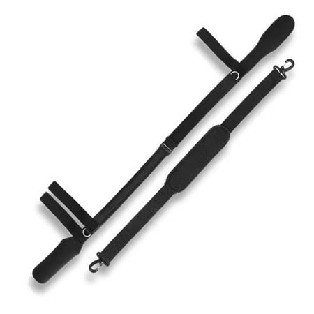 ziertyon Fishing Rod Protector Shoulder Strap Adjustable Foldable Portable Anti-Collision Pole Tip Protective Sleeve Cover Case Accessories