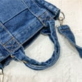 thumbnail image 5 of Multifunction Jeans Bags Women Denim Crossbody Bags with Pouch Tote Bag Casual Style Lightweight Classic Convenient, 5 of 19