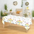 thumbnail image 5 of Linnome Easter Table Cloth Waterproof Dining Table Cover Spring Home Kitchen Dining Room Easter Holiday Table Decor, 5 of 5