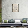 thumbnail image 6 of 10 Commandments Wall Art Vintage Ten Commandments Pictures Wall Decor Christian Bible Verses Quotes Bald Eagle Canvas Painting Print Religious Scripture Artwork Framed for Living Room Bedroom 12"x16", 6 of 6