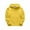 Yellow, variant on Arlun Toddler Boys Girls Solid Color Hoodies Kids Child Long Sleeve Loose Comfy Hooded Thickened Warm Sweatshirts Soft Patchwork Fall Winter Pullover Tops Yellow 12-18Months
