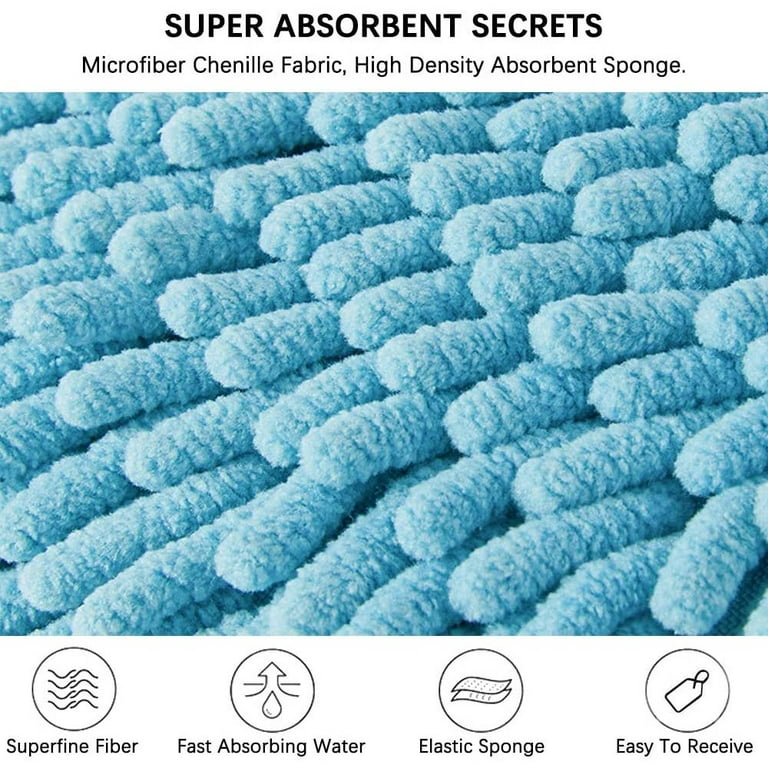 GMMGLT Chenille Quick Dry Bath Hand Drying Puff Towel Balls, Creative Decorative Kitchen Hanging Fuzzy Towels Gadgets for Bathroom, Your Kids Hands Fast