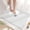 White, variant on Shower Mat with Center Drain Hole, 35 x 24 Inch Non Slip Bath Mat for Textured Tub, Soft Loofah-Style Bathtub Mat Without Suction Cup, Quick Drying Stall Floor Mat, Bathroom Accessories, Grey
