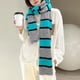 thumbnail image 4 of Mujeres y hombres invierno grueso tejido abrigo grueso largo cálido bufanda bufanda para hombres mujeres cuello bufanda bufanda de invierno, 4 of 5