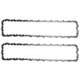 thumbnail image 1 of Paquete de 2 de 3/8 Pulgadas 1,3mm 57TG 40 cm (16 Pulgadas) Cadena de Repuesto para Motosierras, Motosierras Eléctricas, 1 of 5