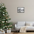 thumbnail image 3 of Stupell Industries Snow Covered Farmland Holiday Painting Black Floater Framed Canvas Art Prints Wall Art, 21 x 17, 3 of 10