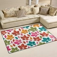 thumbnail image 2 of Coolnut 31x 20 Inch Area Rug, Carpet Beautiful Autumn Leaves Doormat for Hardwood Floor Entrance Living Room Bedroom 2'7" x 1'8", 2 of 6