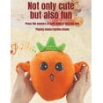 thumbnail image 3 of Poupée Musicale Interactive avec Oreilles Sensorielles au piano, Jouet en Peluche Interactif en Forme de Fruit avec Capteur de Rythme, Poupée en Peluche en Forme de Fruit avec Capteur de Rythme, Cadeau Approprié pour Garçons et Filles., 3 of 10