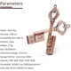 thumbnail image 4 of 1pc USB flash drive, key shape, 32GB., 4 of 5