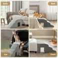 thumbnail image 3 of 5-Step Detachable Pet Stairs (Grey), 3 of 14