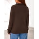 thumbnail image 4 of Suéter PRETTYGARDEN 2025 Mujer Cuello Cuarto Marrón Talle S, 4 of 8