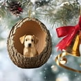 thumbnail image 2 of Animal Christmas Ornament Christmas Tree Animal Pattern 2D Acrylic Ornament Animal Decoration Seasonal Decor for Christmas Tree Christmas Decor Keepsake Gifts Animal Lovers, 2 of 9