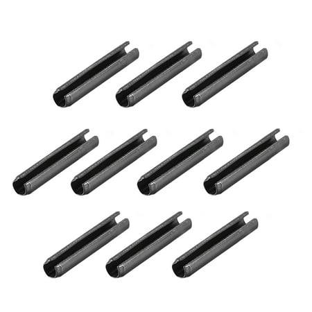 

Slotted Spring Pin -5mm x 24mm Plain Finish 65Mn Roll Assortment Kit for Small Machine Projects 30Pcs