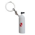 thumbnail image 1 of Almencla Novelty Mini Diving Tank Key Chain Holder Dive Flag Keyring Keychain White, 1 of 8