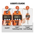 thumbnail image 3 of 660Lb/300Kg Hanging Scale Digital Weight Scale Waterproof Portable Fishing Scale LCD Display Farm Scale Bike Crane Scale ,Very sturdy, 3 of 5