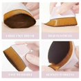 thumbnail image 5 of Petal-Shaped Foundation Brush, Foundation Makeup Brush, Suitable for Mixed Liquid, Cream or Flawless Powder Cosmetics, Multifunctional Makeup Brush(Pi, 5 of 5