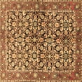 thumbnail image 1 of Ahgly Company Indoor Square Persian Brown Traditional Area Rugs, 7' Square, 1 of 4