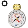 thumbnail image 3 of Carbo Instruments, 2-1/2" Water Pressure Test Gauge, 3/4" Female Hose Thread, 0-200 PSI with Red Pointer, 3 of 3