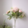 thumbnail image 5 of HengDidi Realistic Artificial Flower Bouquet Vibrant Fake Floral Arrangement for Home Decoration Wedding Centerpiece Party Decor Vase Not Included, 5 of 8