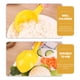 thumbnail image 3 of RUNROTOO 3Ud Cucharas Para Servir Arroz Amarillas Con Mango Para Cocina Y Sushi, 3 of 8