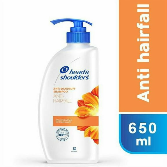 Head & Shoulders Anti-Hairfall Anti-Dandruff Shampoo 650 ml