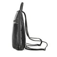 thumbnail image 5 of Jack Georges Voyager Hand-Stained Buffalo Leather Adele Slim Backpack #7537 (Black), 5 of 5