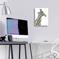 thumbnail image 4 of Epic Art 'Bright Giraffe I' by Cindy Jacobs, Acrylic Glass Wall Art, 12"x16", 4 of 8