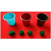 Magic Trick Cups and Balls - Mini Plastic